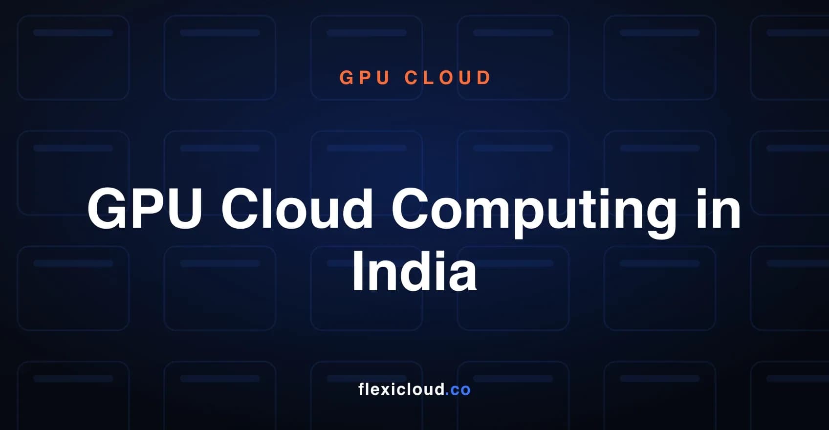GPU Cloud Computing in India: Use Cases
