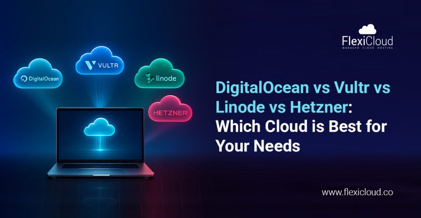 DigitalOcean vs Vultr vs Linode vs Hetzner cloud comparison chart